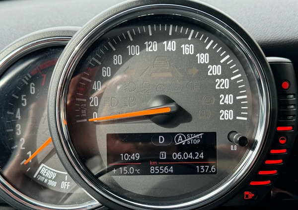 MINI Cooper S cena 71900 przebieg: 85000, rok produkcji 2016 z Warszawa małe 326